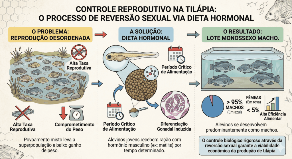 criação de peixes produção